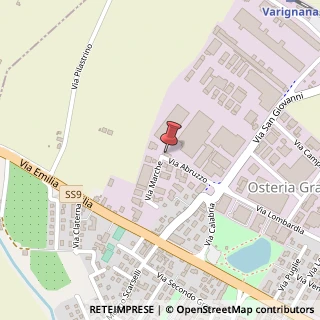 Mappa Via Abruzzo, 4 D, 40024 Castel San Pietro Terme, Bologna (Emilia Romagna)