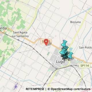 Mappa Via Volta A., 48022 Lugo RA, Italia (1.98364)