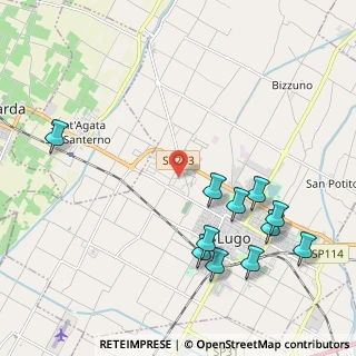 Mappa Via Volta A., 48022 Lugo RA, Italia (2.47091)
