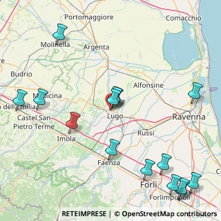 Mappa Via Volta A., 48022 Lugo RA, Italia (21.97533)