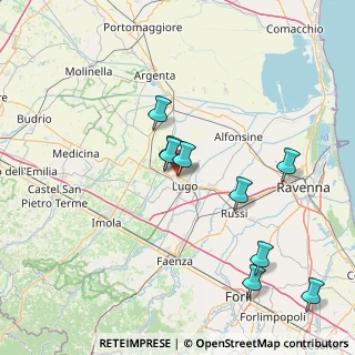 Mappa Via Volta A., 48022 Lugo RA, Italia (19.52273)