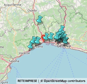 Mappa 16158 Genova GE, Italia (10.006)