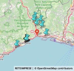 Mappa 16158 Genova GE, Italia (5.75083)