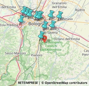 Mappa Via Montecalvo, 40065 Pianoro BO, Italia (8.19833)