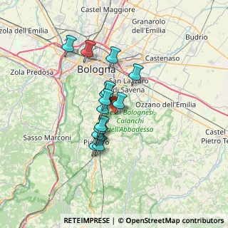 Mappa Via Montecalvo, 40065 Pianoro BO, Italia (5.07667)