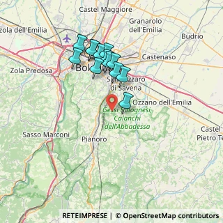 Mappa Via Montecalvo, 40065 Pianoro BO, Italia (6.53077)
