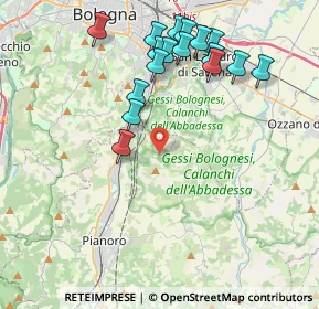 Mappa Via Montecalvo, 40065 Pianoro BO, Italia (4.31353)