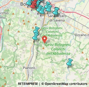Mappa Via Montecalvo, 40065 Pianoro BO, Italia (5.746)