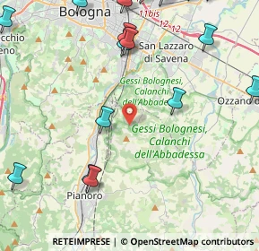Mappa Via Montecalvo, 40065 Pianoro BO, Italia (6.537)