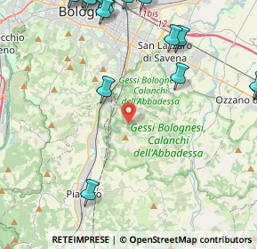 Mappa Via Montecalvo, 40065 Pianoro BO, Italia (6.664)