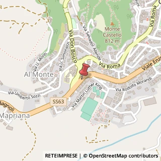 Mappa Viale Enzo Bagnoli, 87, 42035 Castelnovo ne' Monti RE, Italia, 42035 Castelnovo Ne' Monti, Reggio nell'Emilia (Emilia Romagna)