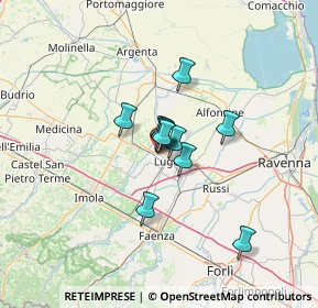 Mappa Via Alessandro Volta, 48022 Lugo RA, Italia (7.75909)
