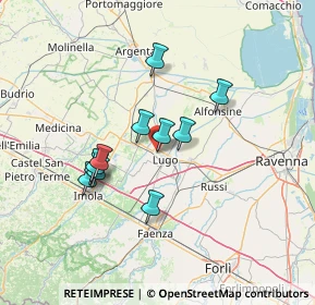 Mappa Via Alessandro Volta, 48022 Lugo RA, Italia (11.65182)