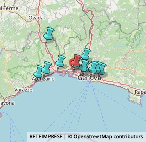 Mappa Via Santa Maria della Costa, 16154 Genova GE, Italia (8.0875)