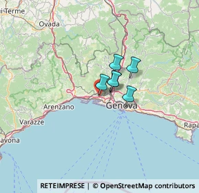 Mappa Via Santa Maria della Costa, 16154 Genova GE, Italia (22.22273)