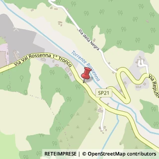 Mappa Via Val Rossenna, 90, 41048 Prignano sulla Secchia, Modena (Emilia Romagna)
