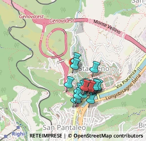 Mappa Salita del Montino, 16137 Genova GE, Italia (0.36667)