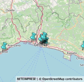 Mappa Salita del Montino, 16137 Genova GE, Italia (7.4975)