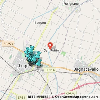 Mappa Via Orione, 48022 Lugo RA, Italia (2.088)