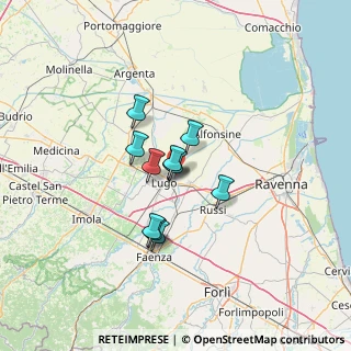 Mappa Via Orione, 48022 Lugo RA, Italia (8.64727)