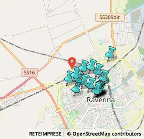 Mappa Rotonda Polonia, 48123 Ravenna RA, Italia (1.6035)