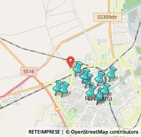 Mappa Rotonda Polonia, 48123 Ravenna RA, Italia (1.82545)