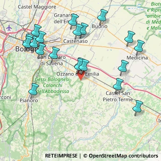 Mappa Via Tolara di Sopra, 40064 Ozzano dell'Emilia BO, Italia (9.803)