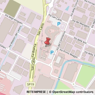 Mappa Via del Commercio, 4, 40023 Castel San Pietro Terme, Bologna (Emilia Romagna)