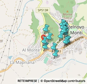 Mappa Via Fontanaguidia, 42035 Castelnovo ne' Monti RE, Italia (0.4045)