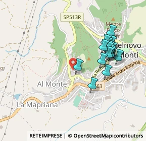 Mappa Via Fontanaguidia, 42035 Castelnovo ne' Monti RE, Italia (0.4715)