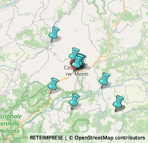 Mappa Via Fontanaguidia, 42035 Castelnovo ne' Monti RE, Italia (5.34364)