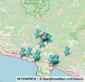 Mappa Via del Commercio, 16040 Neirone GE, Italia (6.34368)