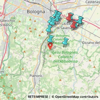 Mappa Via della Sorgente, 40065 Pianoro BO, Italia (4.576)