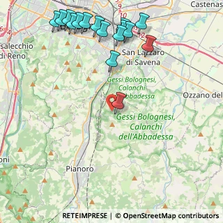 Mappa Via della Sorgente, 40065 Pianoro BO, Italia (5.62313)