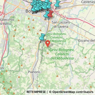 Mappa Via della Sorgente, 40065 Pianoro BO, Italia (6.5465)