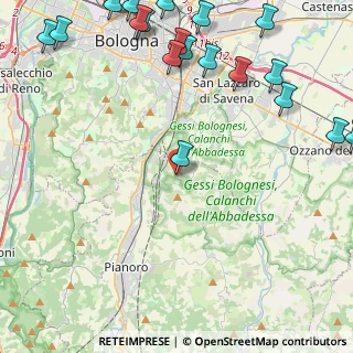 Mappa Via della Sorgente, 40065 Pianoro BO, Italia (6.7085)