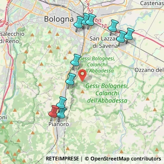 Mappa Via della Sorgente, 40065 Pianoro BO, Italia (4.68636)