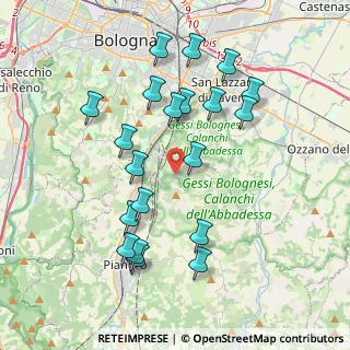 Mappa Via della Sorgente, 40065 Pianoro BO, Italia (3.9805)