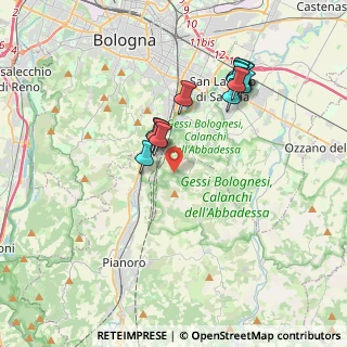Mappa Via della Sorgente, 40065 Pianoro BO, Italia (3.65385)