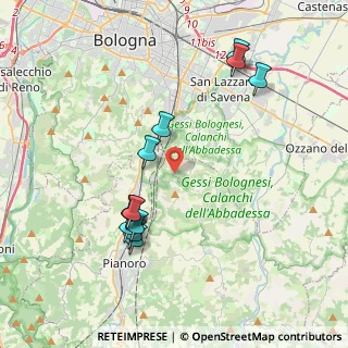 Mappa Via della Sorgente, 40065 Pianoro BO, Italia (4.05667)