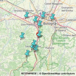 Mappa Via, 40037 Borgonuovo BO, Italia (7.02364)