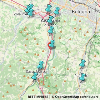Mappa Via, 40037 Borgonuovo BO, Italia (5.24571)