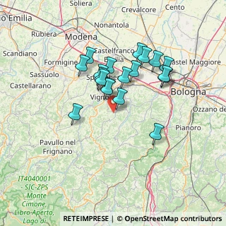 Mappa Via Castello, 40053 Valsamoggia BO, Italia (12.00947)