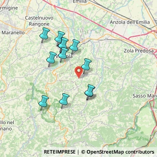 Mappa Via Castello, 40053 Valsamoggia BO, Italia (6.84667)