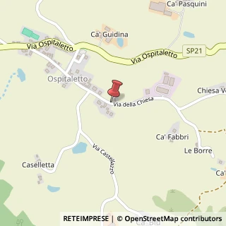 Mappa Via della Chiesa, 474, 41054 Marano sul Panaro, Modena (Emilia Romagna)