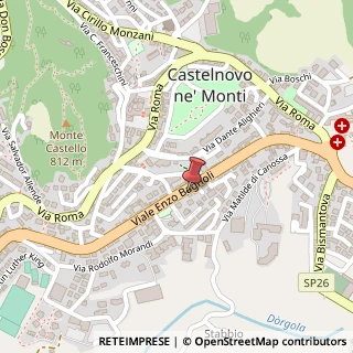 Mappa Viale E. Bagnoli, 32, 42035 Castelnovo Ne' Monti, Reggio nell'Emilia (Emilia Romagna)