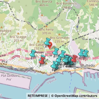 Mappa Via Emilio Salgari, 16156 Genova GE, Italia (0.9505)