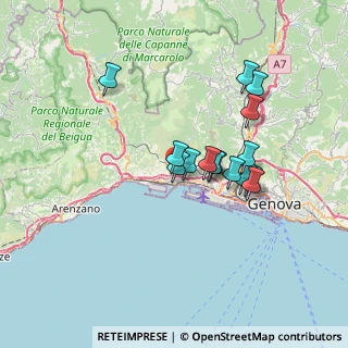 Mappa Via Emilio Salgari, 16156 Genova GE, Italia (5.82667)