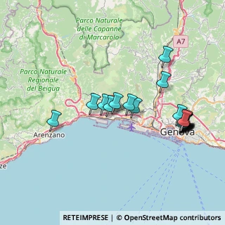 Mappa Via Emilio Salgari, 16156 Genova GE, Italia (8.0745)