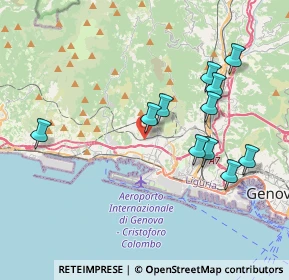Mappa Via Superiore Gazzo, 16153 Genova GE, Italia (3.86091)